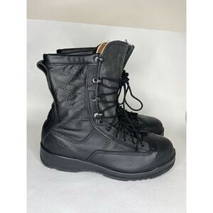 Belleville 880ST Men's 8" Leather WP Steel Safety Toe Army Boots Black Size 9 R